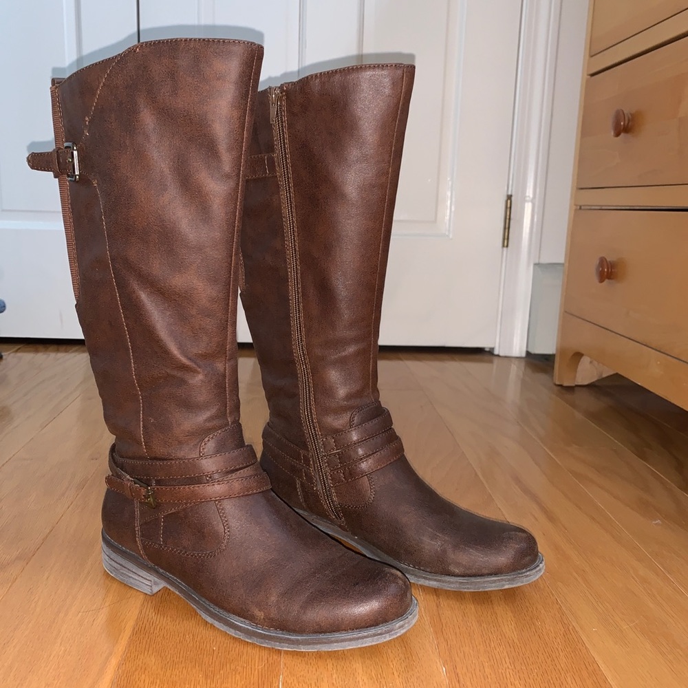 Women’s Leather Riding Boots